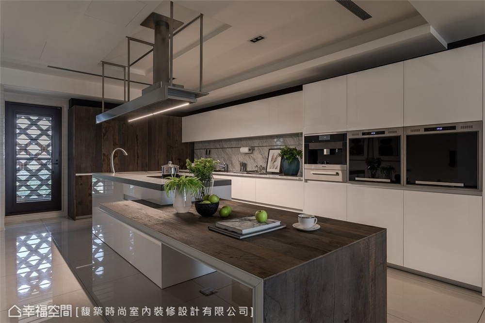 264平，以木石療愈 沉淀身心的度假居所，廚房篇